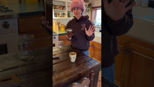 pretty mild winter day but i was still too brave with the single layer tbh #homestead #montana #asmr