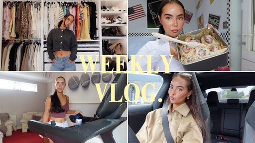 spend the week with me, matcha ice cream, autumn shopping, baking | chyna solder