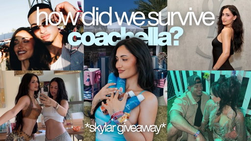 coachella vlog + skylar takeover