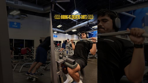 How to record better gym videos #shorts
