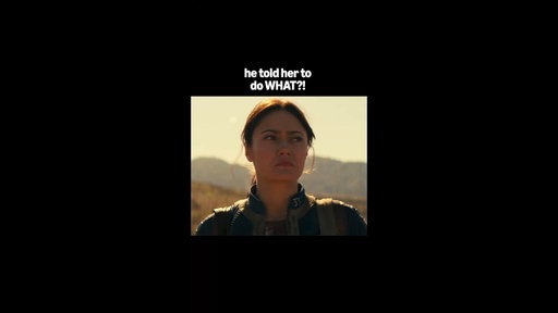 don't take life advice from The Ghoul 💀 #Fallout #LucyMacLean #TheGhoul #EllaPurnell #WaltonGoggins