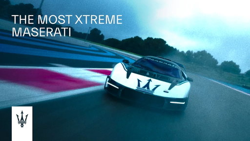 A custom, new Maserati MCXtrema unleashed on track