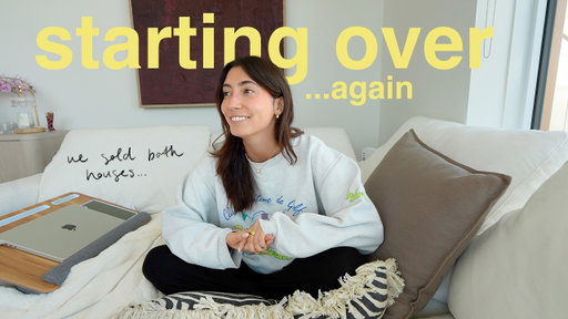 big updates... I'm starting over (& why I decided to sell...)
