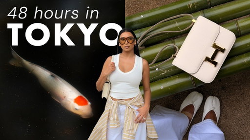 48 HOURS IN TOKYO VLOG | Vintage shopping, Tsukiji fish market & Nezu Museum