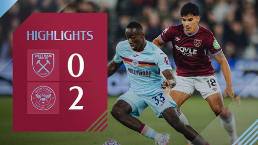 West Ham 0-2 Brentford | Premier League Highlights