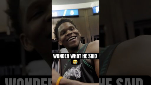 now we gotta know what he said. 😂