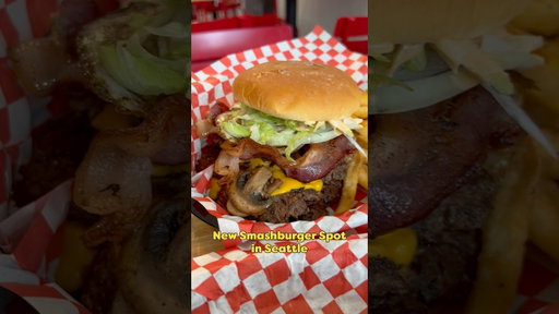 New Smashburgers in Seattle! Secret Burger Kitchen #seattle