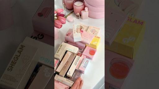 Let’s unbox my @sheglam_official haul PART I 🌸💕✨ #SHEGLAM #makeup #asmr #unboxing