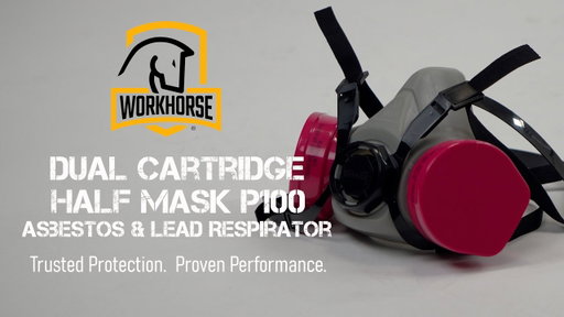 WORKHORSE® | Dual Cartridge Half Mask Respirator