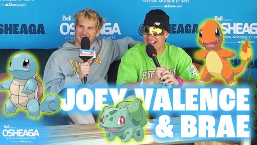 Parlons Pokemon avec Joey Valence & Brae | OSHEAGA 2025