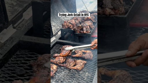 Trying Jerk Oxtail in NYC #oxtail #jamaicanfood #nycfood
