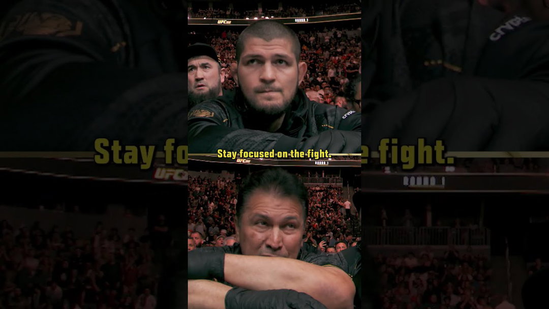 Khabib Nurmagomedov was nervous before Makhachev vs Poirier #ufc330
