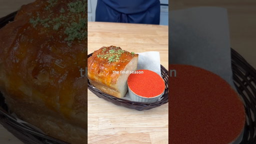 How to Make Focaccia w/ Whipped Lardo (FROM THE BEAR) 🐖🍅 #focaccia #thebear #shorts #recipe