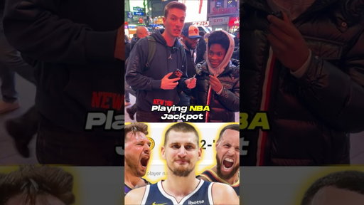 Playing NBA Jackpot outside Madison Square Garden for cash 🏀💵#trivia #sportstrivia #nba