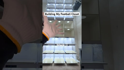 Building My Football Closet