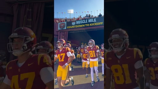 USC football entrance for 2025 season opener #shorts #collegefootball