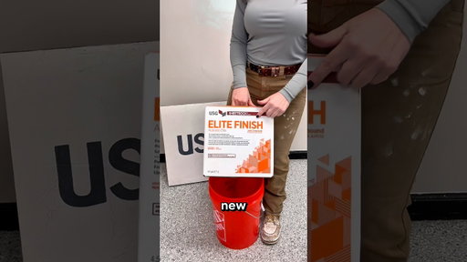 Have you tried USG's new Sheetrock® Brand Elite Finish Joint Compound?! #USGPartner