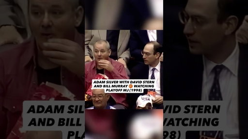 David Stern, Adam Silver & David Stern: The Rare 1998 Cameo