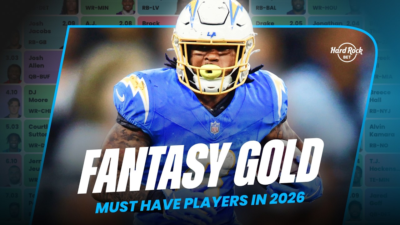 Who Are The 10 Must-Have Fantasy Football TARGETS After Free Agency 2026?
