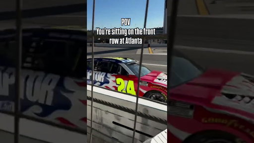 Admin took a trip into the grandstands for this one.