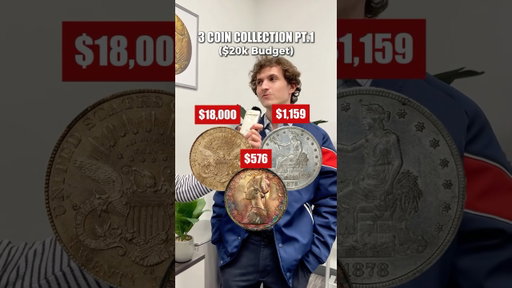Buying 3 coins with a $20K budget #shorts