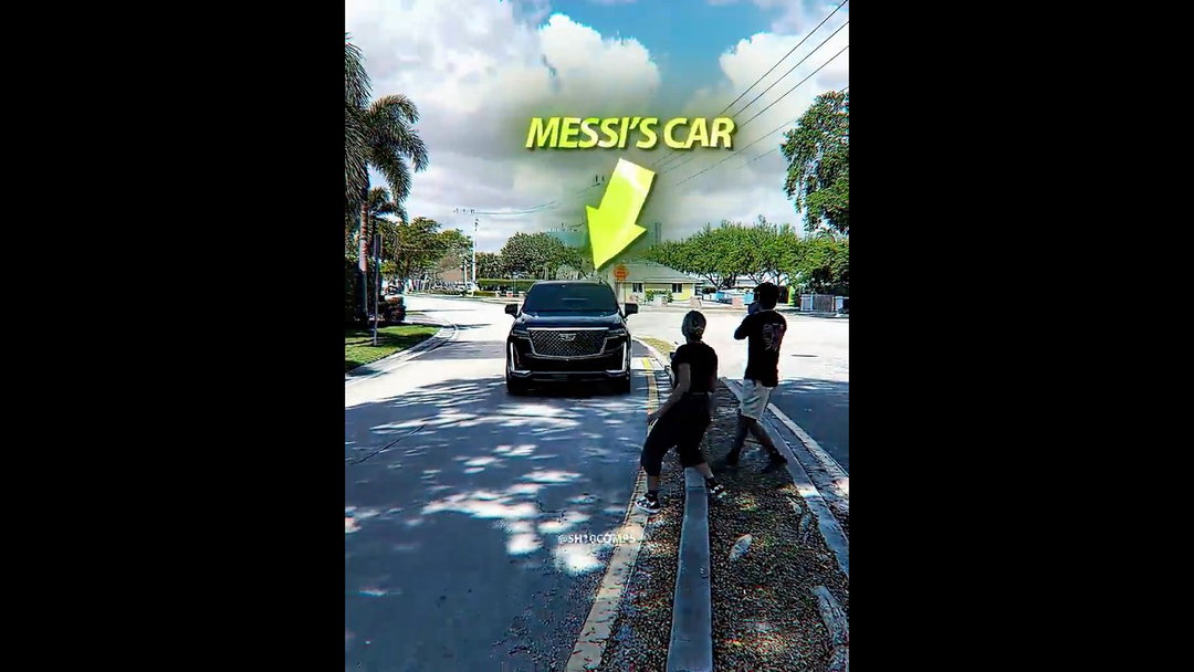When You Spot Messi in the Car ❤️‍🩹