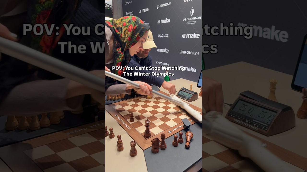 You WATCH the 2026 WINTER OLYMPICS But You are a CHESS PLAYER