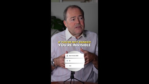 If you’re not ranked, you’re invisible