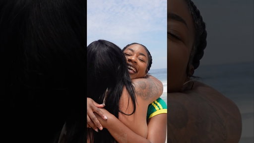Hugging strangers in Brazil