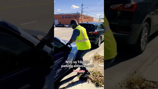 NYC vs Toronto parking officers