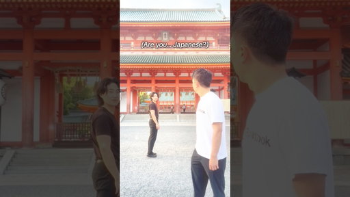 When Japanese poeple pass each other... | In Japan vs Abroad vs In Kyoto