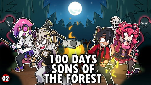 🔴100 Days Sons of the Forest with @LeizuShen @LunariaEN @Taiga_Chama DAY 11 TO 20 (VOD)
