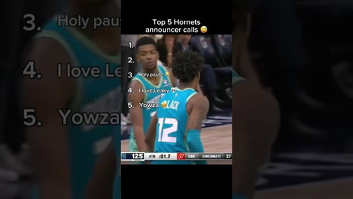 Top 5 hornets announcer moments 😂