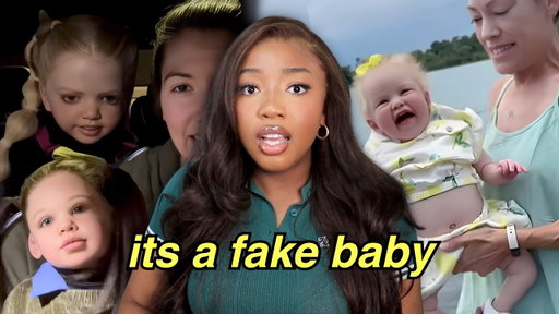 none of her kids are real...