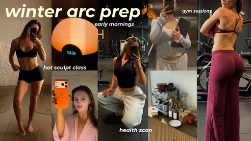 SEPTEMBER LOCK IN🍂| winter arc prep, early mornings, hot sculpt, gym sessions & health scan
