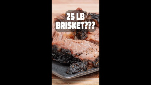 25 LB BRISKET cooked LOW & SLOW with PREEM-O 🔥