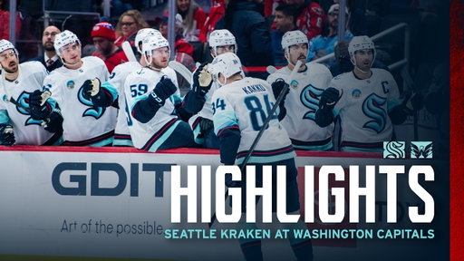 Seattle Kraken at Washington Capitals | 10/11 Game Highlights
