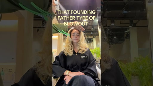 That Founding Father type of blowout #hairinspo #blowout #nyc