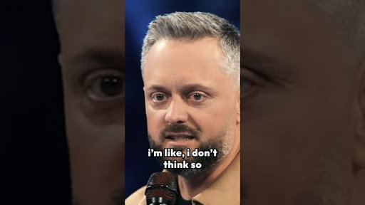 I have to ask her every time | Nate Bargatze #shorts