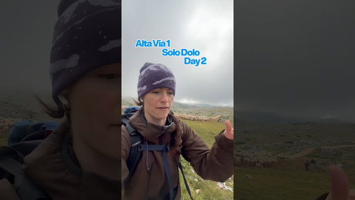 Day 2 Solo Dolo hiking Alta Via 1 in the Dolomites #italy #dolomites