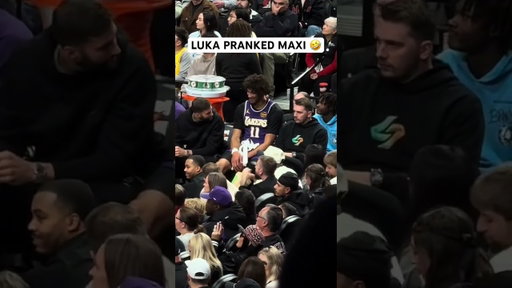 Luka got away with pranking his teammate 🤣