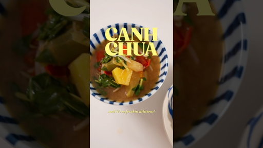 My favorite Vietnamese soup, Canh Chua 🤤 try my recipe! #recipe
