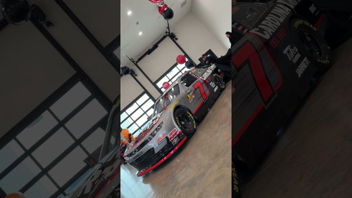 The 2026 Carolina Carports Chevrolet is here, with inspiration from NASCAR artist, Sam Bass.