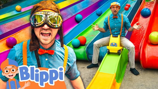 Blippi Visits Whiz Kids Playland | Blippi and Meekah Best Friend Adventures | Educational Videos