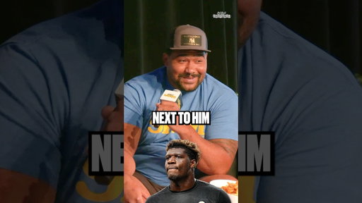 Darnell Washington’s size is shocking even to NFL players 😅😂 #nfl #steelers #pittsburghsteelers
