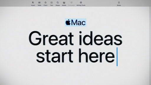 Great Ideas Start on Mac