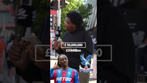 How much are you paying for this player? 👇                  #football #streetinterviewssport #shorts