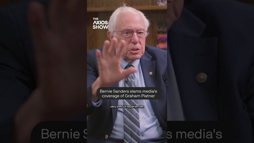 Bernie Sanders slams media's coverage of Graham Platner