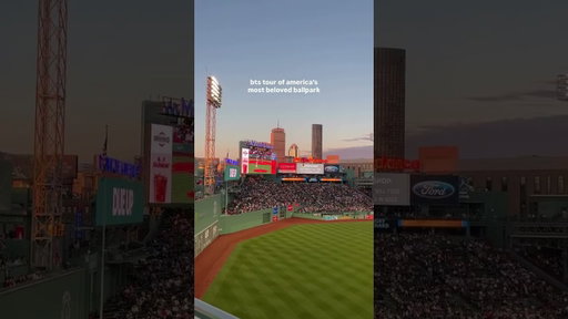 the most special experience at fenwaypark !! Did you know you can take a behind the scenes tour of