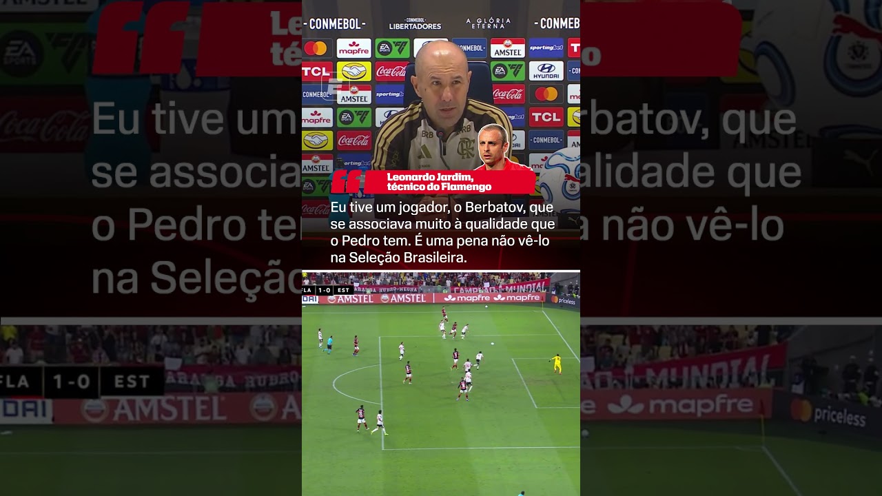 PEDRO É O BERBATOV BRASILEIRO? LEONARDO JARDIM FAZ COMPARAÇÃO! 😱👀🔥